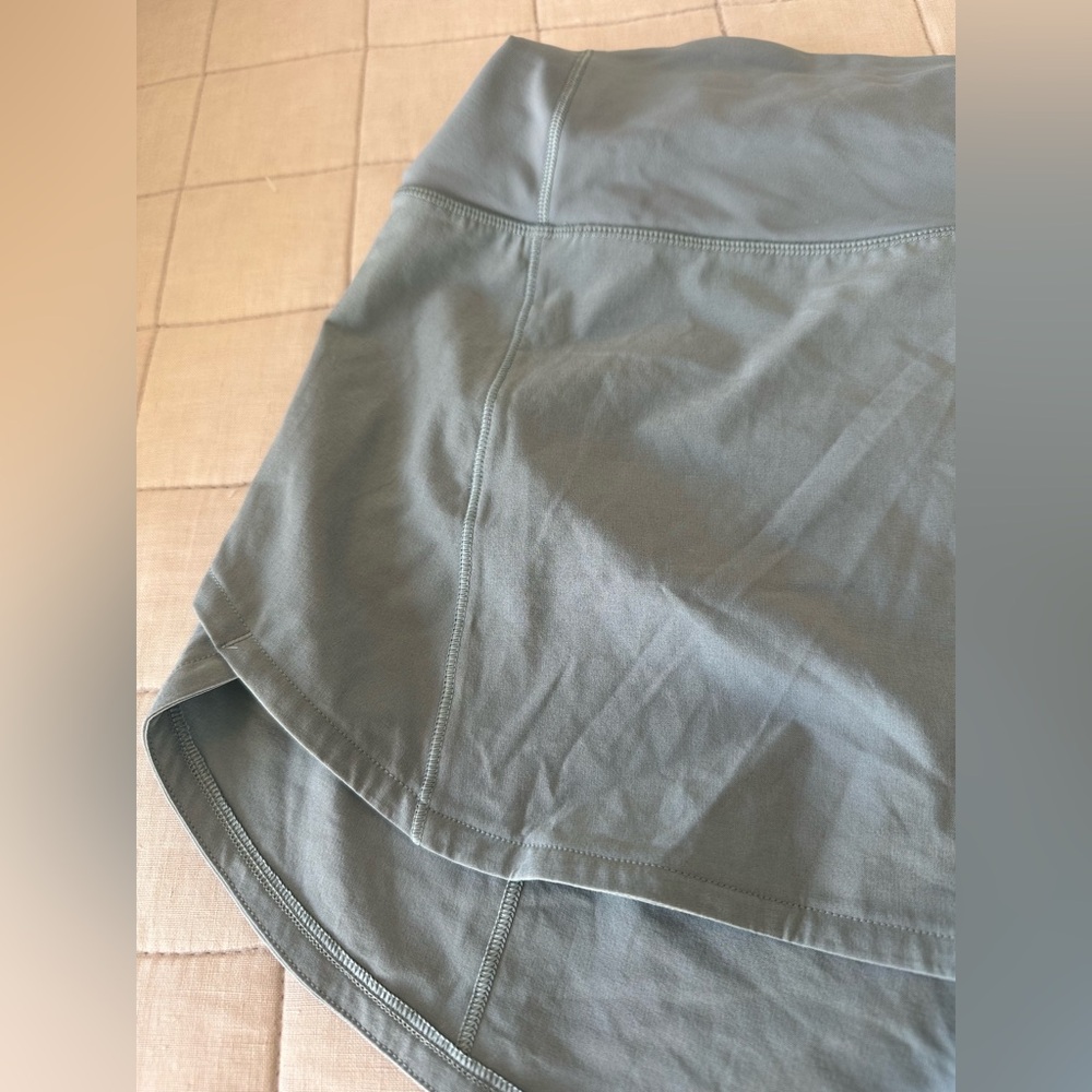 Lululemon Shorts Speed Up High-Rise Short 4" Cyan Blue 8 T (tall) - Picture 6 of 9